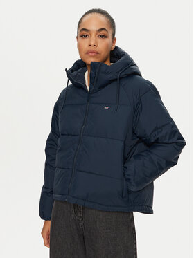 Tommy Jeans Tommy Jeans Kurtka zimowa Vail DW0DW18841 Granatowy Regular Fit