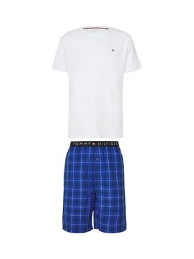 Tommy Hilfiger Tommy Hilfiger Pigiama PJ set - Tommy Hilfiger - jersey stretch Bianco