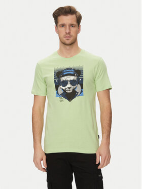 Blend Blend T-Shirt 20717766 Zelená Regular Fit