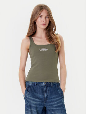 Guess Jeans Guess Jeans Top W5YP35 KA0H1 Khaki Regular Fit