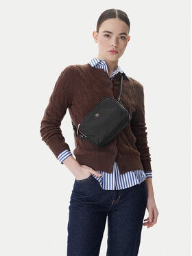 Tommy Hilfiger Tommy Hilfiger Geantă Poppy Th Crossover AW0AW15638 Negru