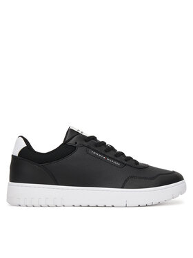 Tommy Hilfiger Tommy Hilfiger Sneakersy Basket Core Lite Lth FM0FM05868 Čierna