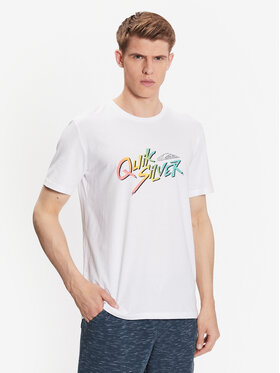 Quiksilver Quiksilver Póló Signature Move EQYZT07223 Fehér Regular Fit