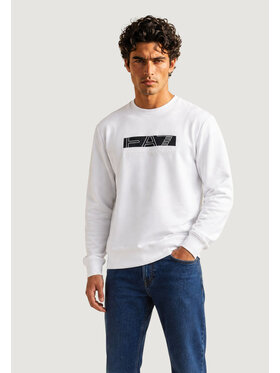 EA7 Emporio Armani EA7 Emporio Armani Felpa 7M002425 AF10377 Bianco Casual Fit