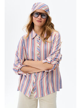 blue shadow blue shadow Koszula Sing Niebieski Regular Fit