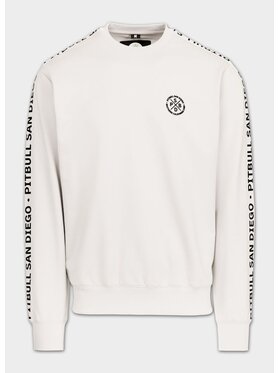 PITBULL PITBULL Bluza TAPE PARKER Biały Regular Fit