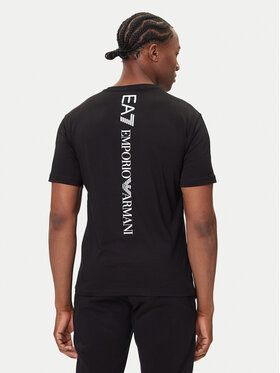 EA7 Emporio Armani EA7 Emporio Armani T-Shirt 7M000567 AF10375 MC001 Černá Regular Fit