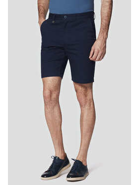 Lancerto Lancerto Szorty materiałowe Havana SZO082124000006 Granatowy Regular Fit
