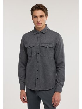 Trussardi Trussardi Koszula 5033N000075N0GX Szary Regular Fit