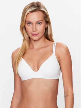 Tommy Hilfiger Tommy Hilfiger Soutien-gorge sans armatures UW0UW03821 Blanc