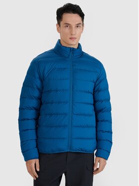 4F 4F Kurtka puchowa 4FWSS25TDJAM541-46S Zielony Regular Fit