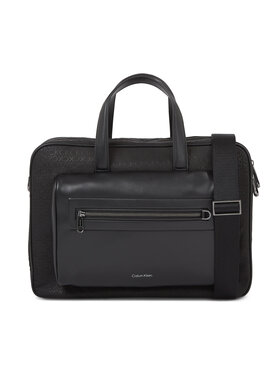 Calvin Klein Calvin Klein Taška na laptop Ck Elevated Laptop Bag Repreve K50K510851 Čierna