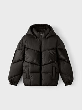 NAME IT NAME IT Μπουφάν χειμωνιάτικο 13218494 Μαύρο Regular Fit