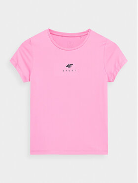 4F 4F Tricou 4FJSS23TFTSF157 Roz Regular Fit