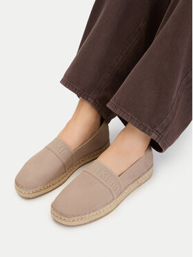 Calvin Klein Calvin Klein Espadrile Logo Webbing HW0HW02934 Bež