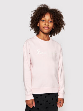 Pepe Jeans Pepe Jeans Bluza Rose PG581083 Różowy Regular Fit