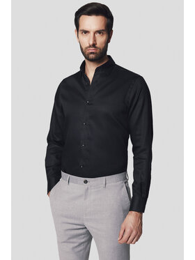 Lancerto Lancerto Koszula Simone KO073224000001 Czarny Slim Fit