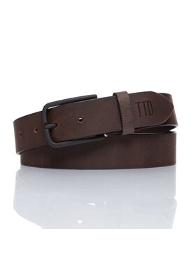 Tom Tailor Tom Tailor Pasek Męski TOM TAILOR Brązowy