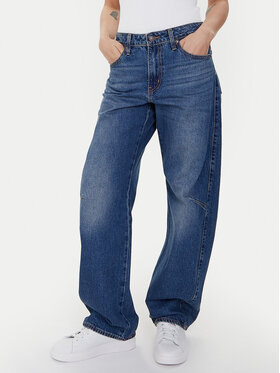 Levi's® Levi's® Džinsai Dad Barrel 0039A-0001 Mėlyna Baggy Fit