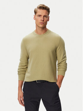 BOSS BOSS Svetr H-Lofranco 50565565 Khaki Regular Fit