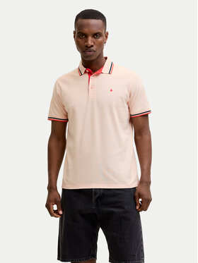 Jack & Jones Jack & Jones Pólóing Paulos 12136668 Világos narancs Regular Fit