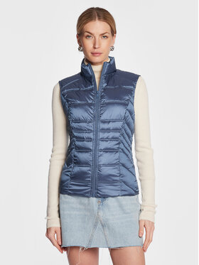 Guess Guess Bezrękawnik W3RN53 WF5C2 Granatowy Slim Fit