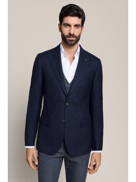 Lancerto Lancerto Marynarka Pavia MA073226000008 Granatowy Regular Fit