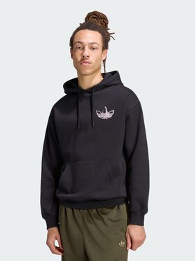 adidas adidas Bluza 164970 Czarny Loose Fit