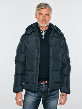 BIG STAR BIG STAR Kurtka zimowa ENRICOS Granatowy Basic Fit