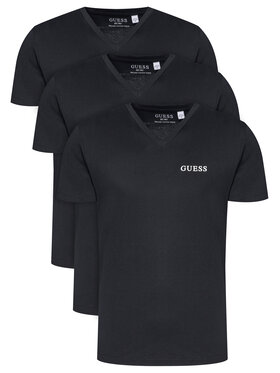 Guess Guess Súprava tričiek U5BG58 KCAM1 Čierna Regular Fit