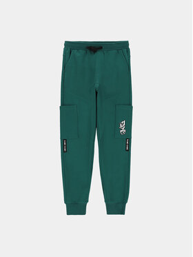 Coccodrillo Coccodrillo Pantaloni trening ZC3120104ASJ Verde Regular Fit