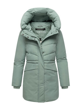 Marikoo Marikoo Kurtka zimowa Delilah Zielony Regular Fit