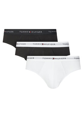 Tommy Hilfiger Tommy Hilfiger Súprava 3 kusov slipov UM0UM03471 Čierna