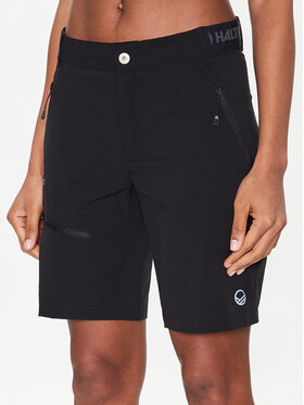 Halti Halti Szorty sportowe Pallas 064-0380 Czarny Regular Fit