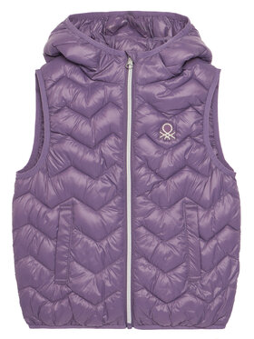 United Colors Of Benetton United Colors Of Benetton Vestă elegantă 21INCJ00Q Violet Regular Fit