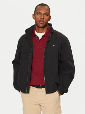 Tommy Jeans Tommy Jeans Átmeneti kabát Essential DM0DM20655 Fekete Regular Fit