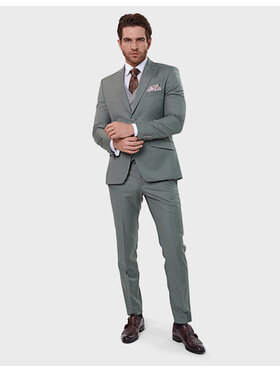 Evenemen Evenemen Garnitur Lancetti Zielony Slim Fit