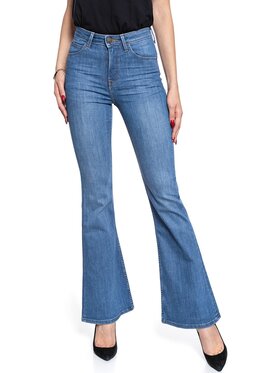 Lee Lee Jeansy BREESE Niebieski Loose Fit