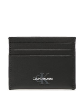 Calvin Klein Jeans Calvin Klein Jeans Kreditkartenetui Monogram Soft Cardcase 6cc K50K510431 Schwarz