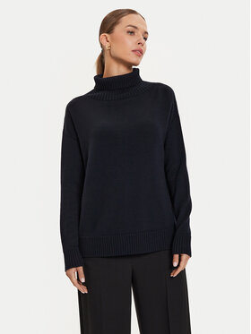Max Mara Leisure Max Mara Leisure Dolčevita Superbo 2426366148 Tamnoplava Relaxed Fit
