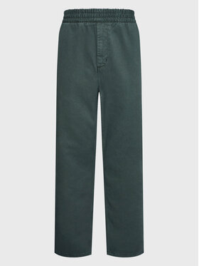 Carhartt WIP Carhartt WIP Bavlnené nohavice Unisex Flint I029919 Zelená Regular Fit