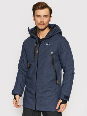 Salewa Salewa Зимова куртка Elmo 28045 Cиній Regular Fit