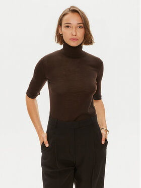Max Mara Leisure Max Mara Leisure Golf Vadius 2426366098 Brązowy Standard Fit