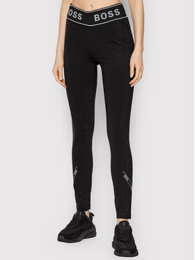 Boss Boss Legíny C_Eame_UW 50466266 Černá Slim Fit