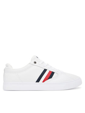 Tommy Hilfiger Tommy Hilfiger Tenisice Icon Court Stripes FM0FM05628 Bijela