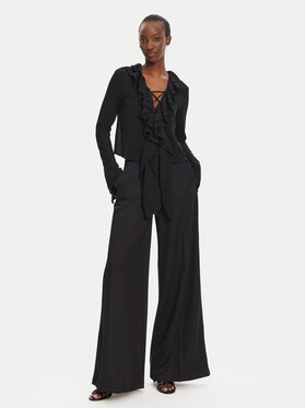 Eleh Eleh Bluse ESS250026 Schwarz Regular Fit