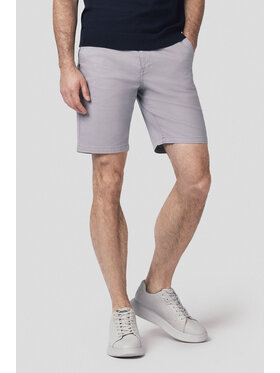 Lancerto Lancerto Szorty materiałowe Vaasa SZO082125000006 Szary Regular Fit