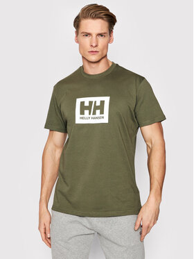 Helly Hansen Helly Hansen T-shirt Box 53285 Zelena Regular Fit