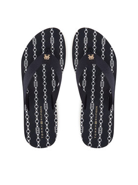 Tommy Hilfiger Tommy Hilfiger Varbavahesandaalid Im Th Chainprint Midwedge Sandal FW0FW08527 Tumesinine