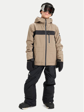 Quiksilver Quiksilver Pantaloni pentru snowboard Utility EQBTP03057 Negru Regular Fit